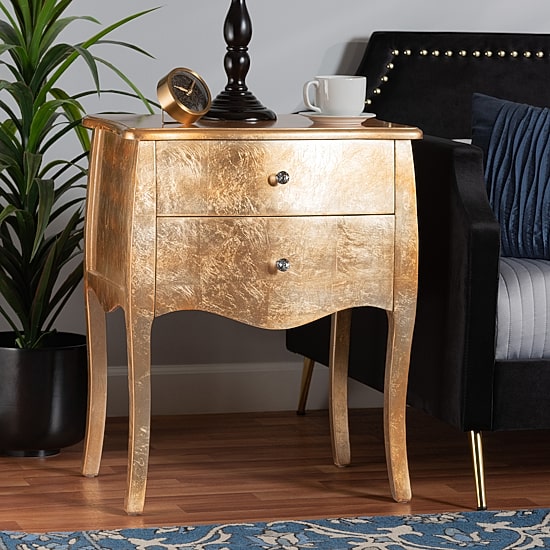 Patrice 2-Drawer Nightstand
