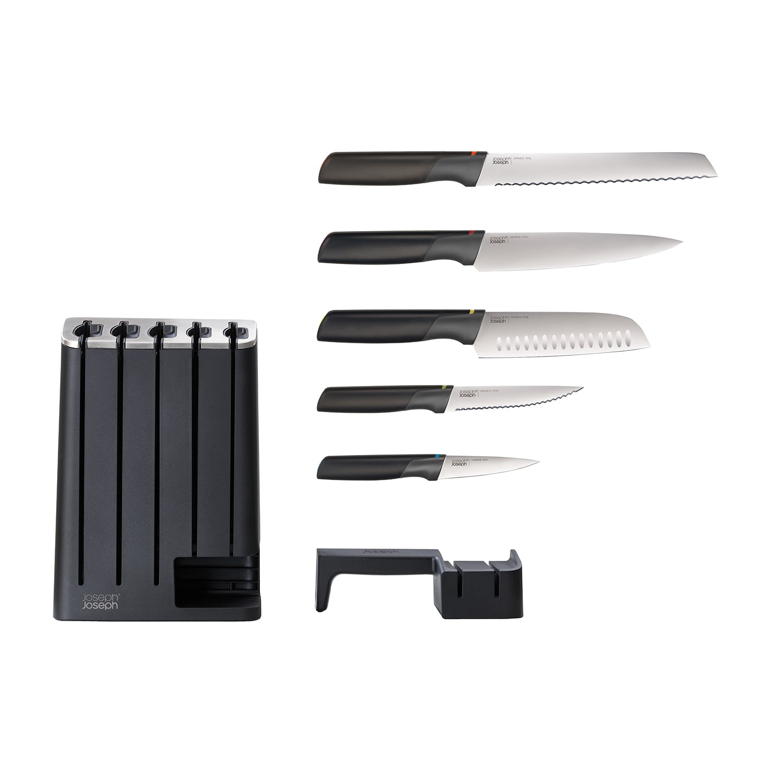 Joseph Joseph  Elevate 6-pc. Slim Knife Block Set
