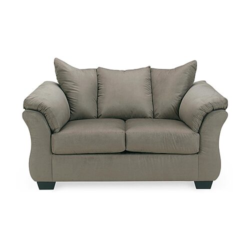 Signature Design By Ashley Darcy Loveseat, One Size, Gray