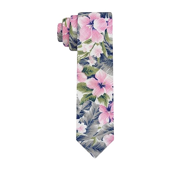 J. Ferrar Tropical Floral Tie