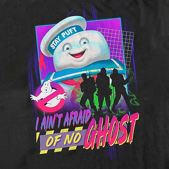 Mens Short Sleeve Ghostbusters Graphic T-Shirt