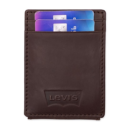 Levi's® Marconi Wide Magnetic Front Pocket Mens Wallet