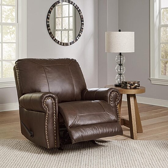 Signature Design By Ashley® Colleton Manual Leather Recliner