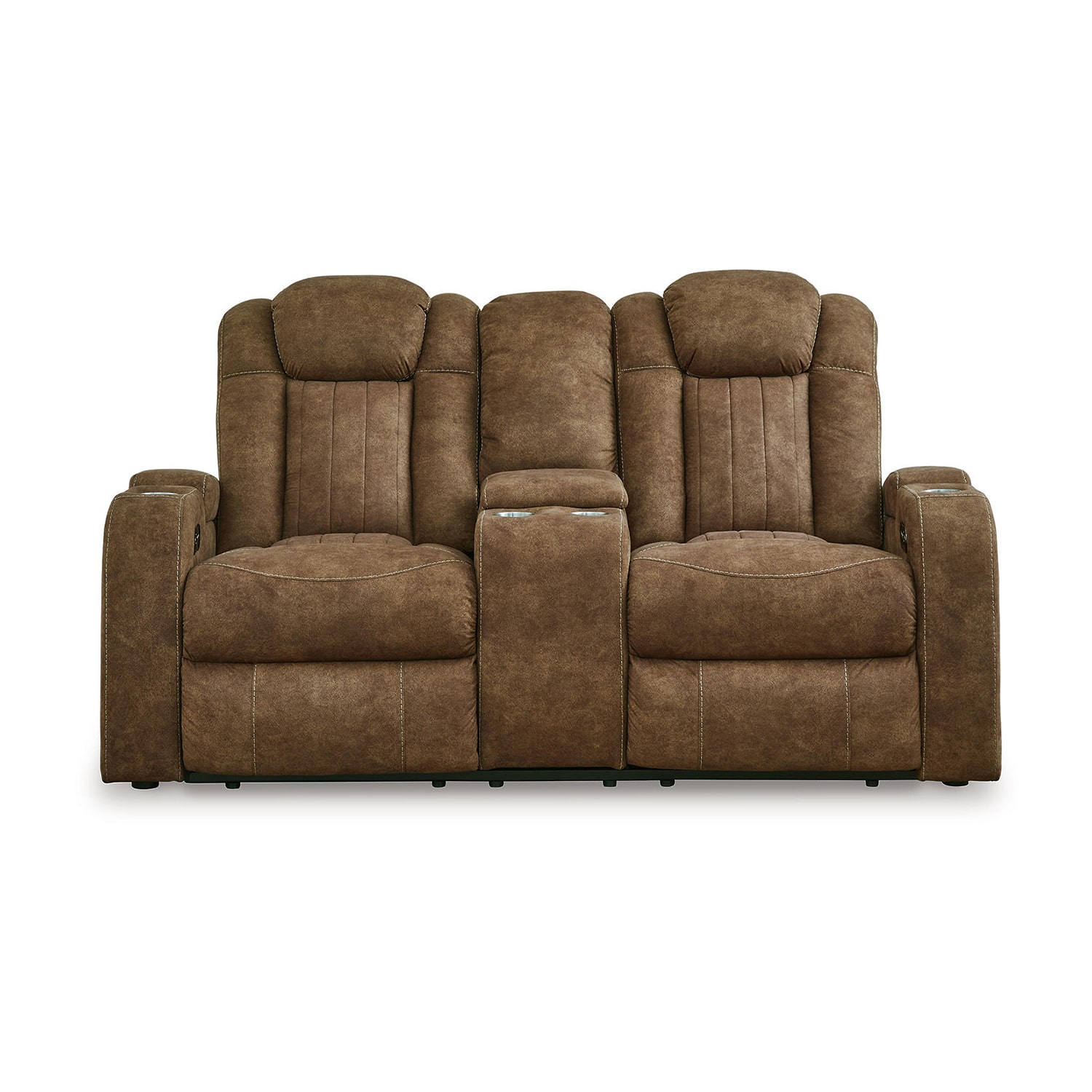 Signature Design By Ashley® Wolfridge Dual Power Reclining Loveseat