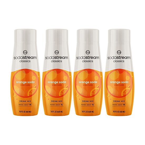 SodaStream® Orange 4 Pack