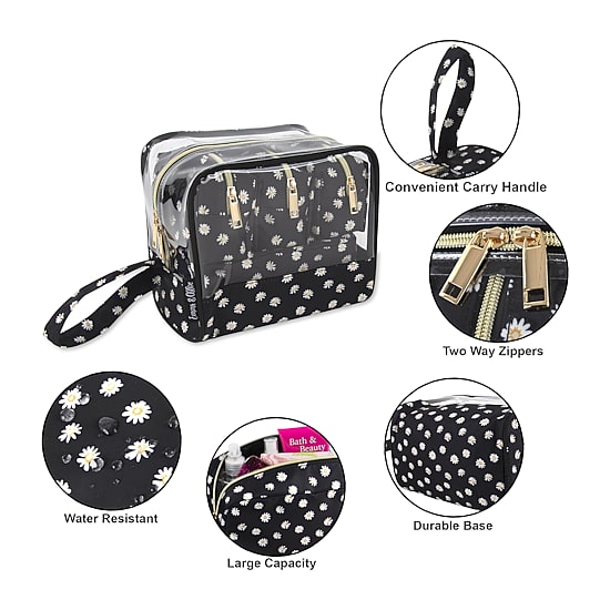 Emma & Chloe 5-pc.Travel Wristlet Set