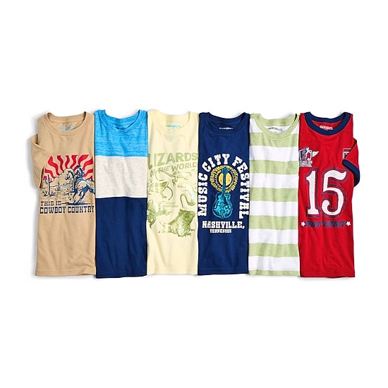 Thereabouts Little & Big Kid Boys Crew Neck Short Sleeve Regular Fit Graphic T-Shirt