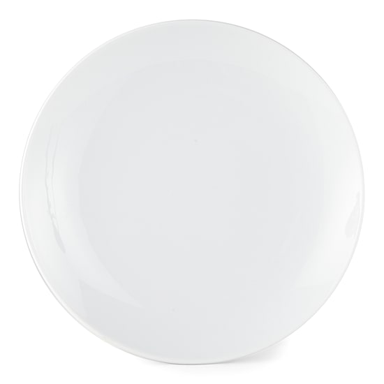 Home Expressions Porcelain Coupe 4-pc. Salad Plate