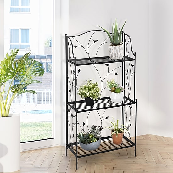 Glitzhome 44.75in Rectangular Planter Stands
