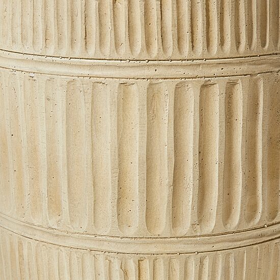 Glitzhome 18in Mgo Textured Planter Stands