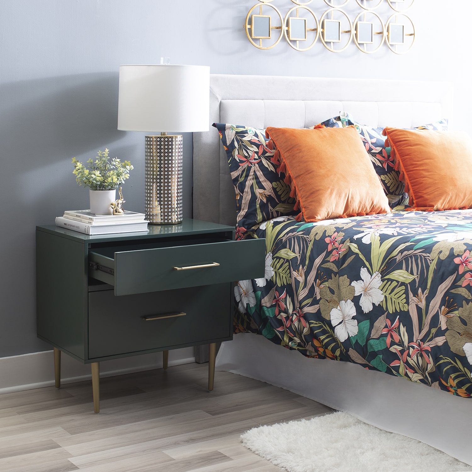 2-Drawer Nightstand