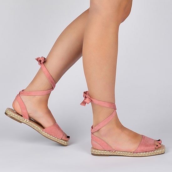 Journee Collection Womens Emelie Ankle Strap Flat Sandals