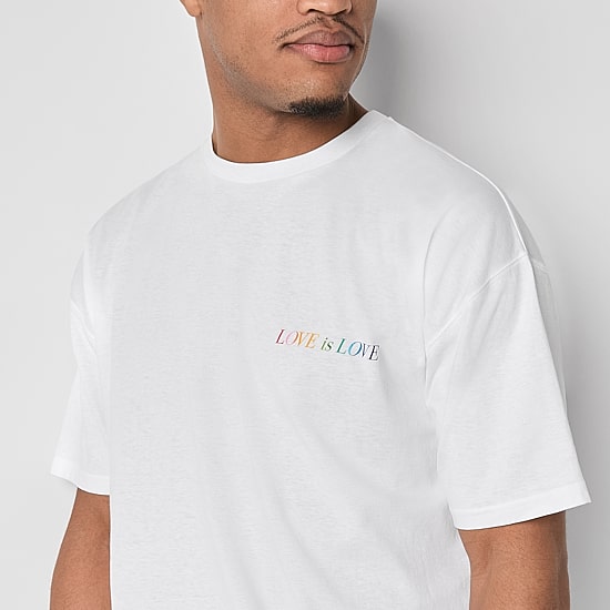 Hope & Wonder Pride Adult 'Love is Love' Short Sleeve Graphic T-Shirt