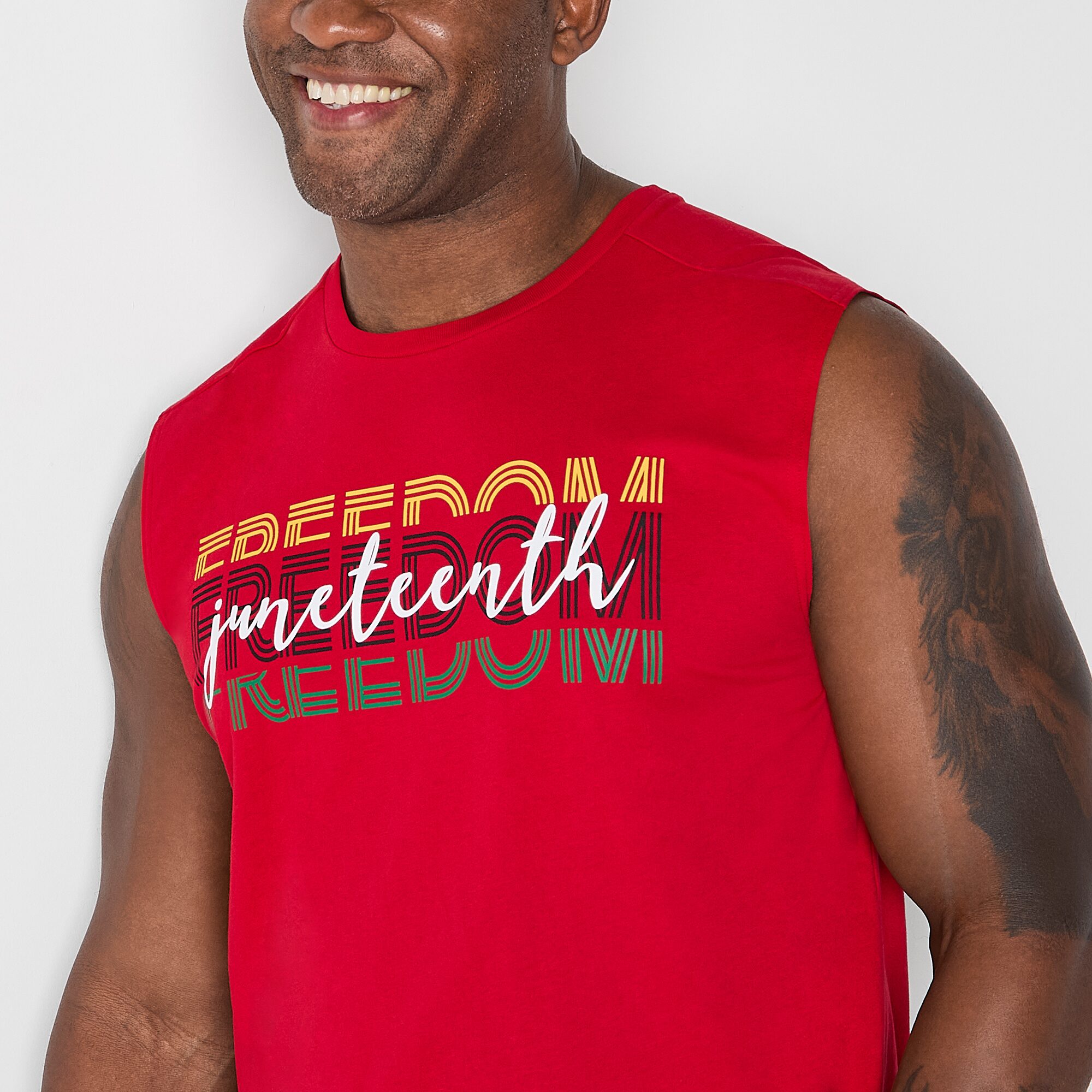 Hope & Wonder Juneteenth 'Freedom' Adult Extended Sizes Tank Top