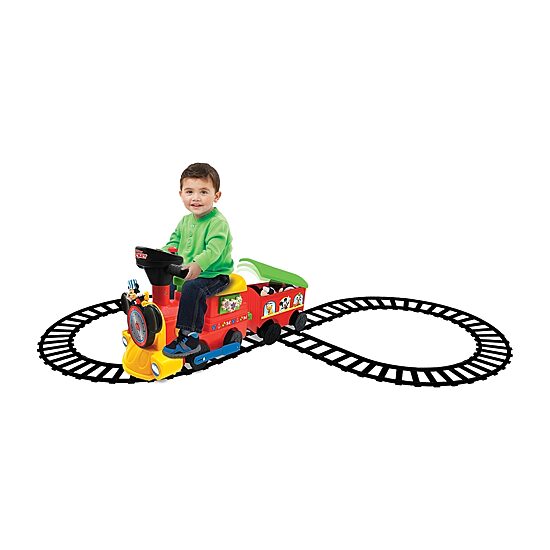 Kiddieland Mickey Mouse Ride-On Choo Choo Train