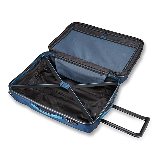 Samsonite Swerv Dlx 24 Inch Hardside Expandable Checked Spinner Luggage