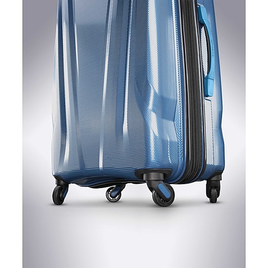 Samsonite Swerv Dlx 24 Inch Hardside Expandable Checked Spinner Luggage