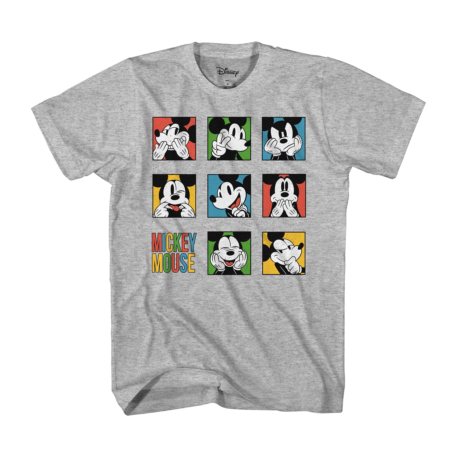 Disney Collection Little & Big Kid Boys Crew Neck Short Sleeve Regular Fit Mickey and Friends Mickey Mouse Graphic T-Shirt