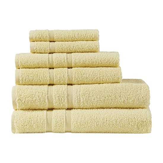 510 Design Aegean 100% Turkish Cotton 6 Piece Towel Set