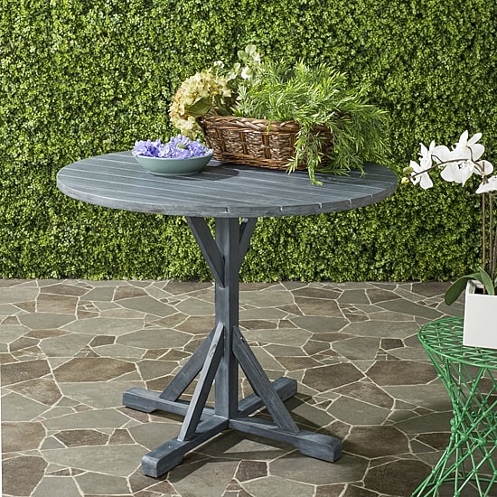 Safavieh Arcata Patio Side Tables Weather Resistant Side Table