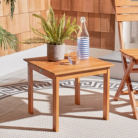 Safavieh Randor Outdoor And Patio Room Collection Weather Resistant Side Table
