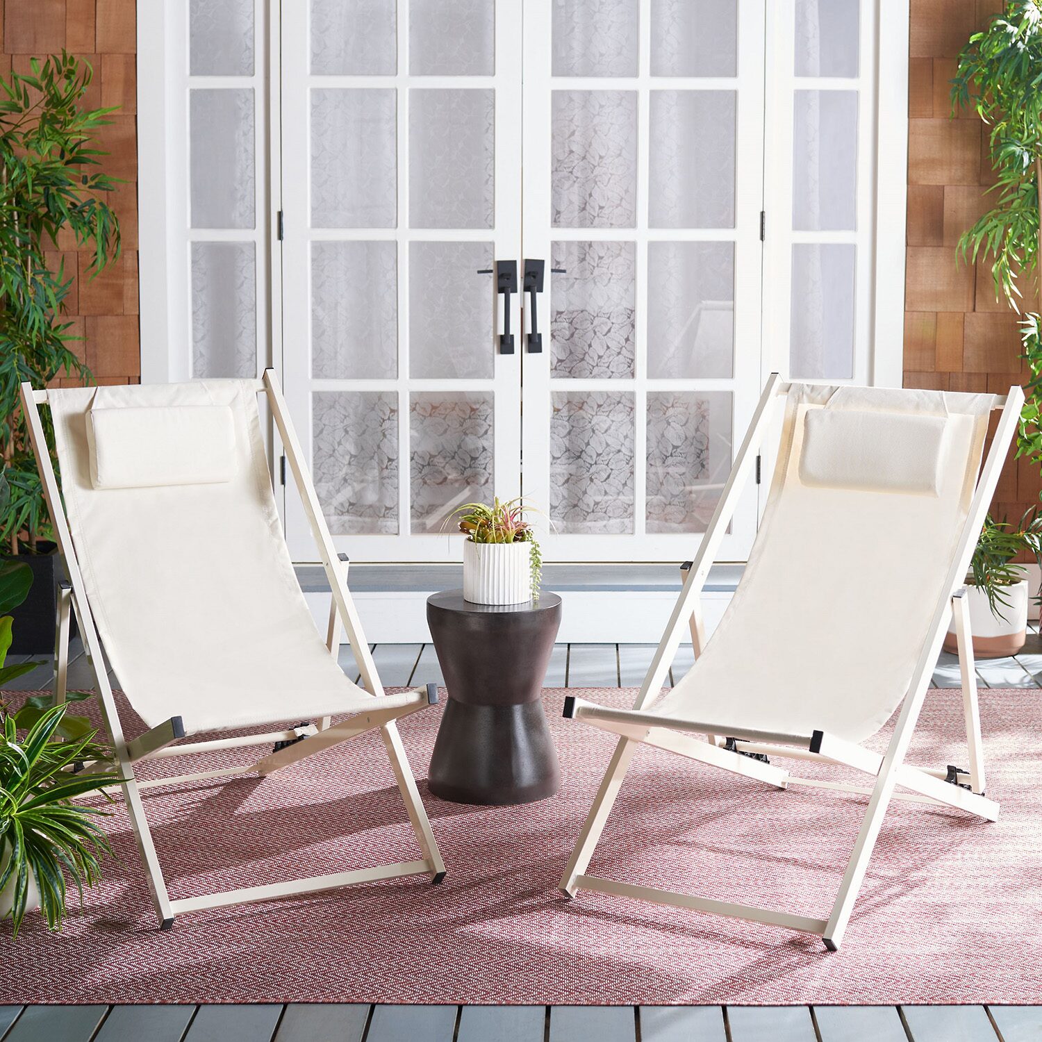 Safavieh Camlin Sling Chairs 2-pc. Chair