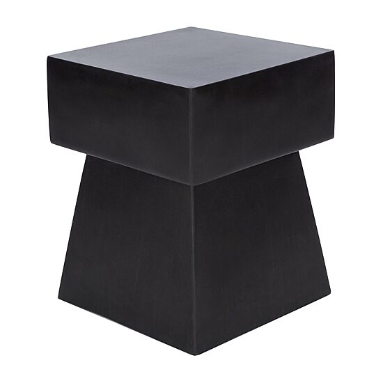 Safavieh Zen Patio Side Tables Weather Resistant Cement Side Table