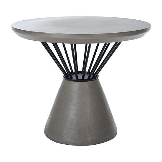 Safavieh Darien Weather Resistant Cement Side Table