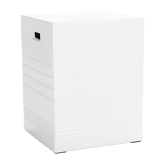 Safavieh Deidara Weather Resistant Cement Side Table