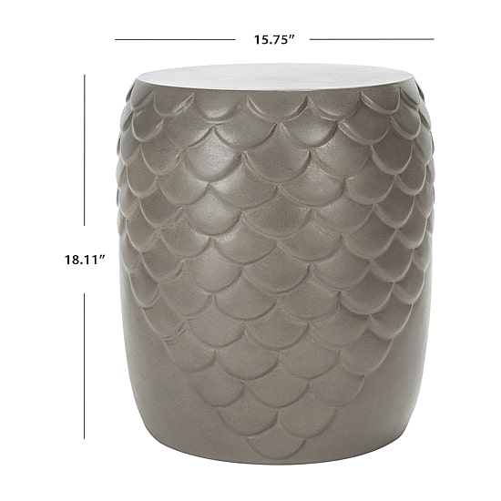 Julyvia Concrete Accent Table