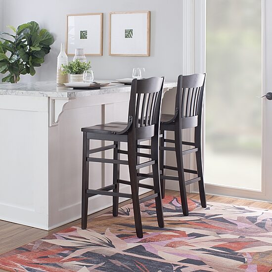 Linon Janivar 2-pc. Bar Stool