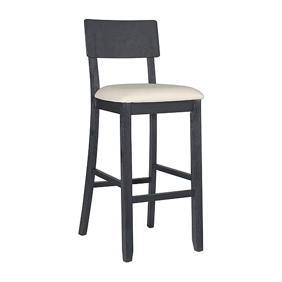 Linon Juniper Upholstered Bar Stool