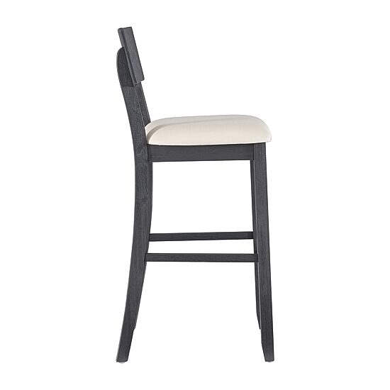Linon Juniper Upholstered Bar Stool