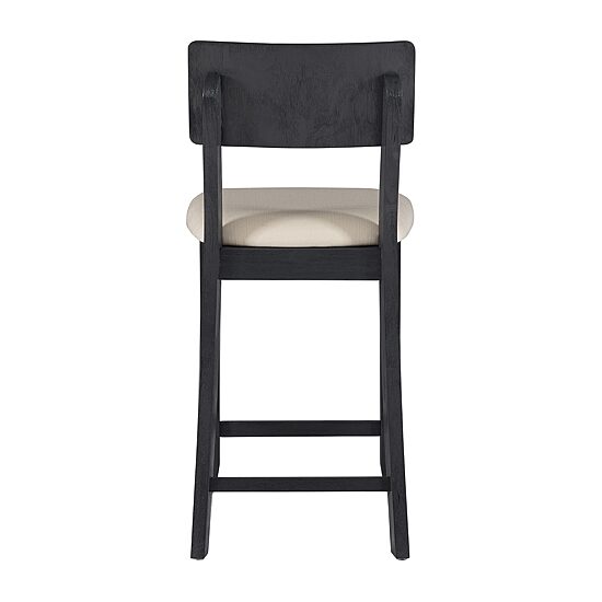 Linon Juniper Counter Height Upholstered Bar Stool