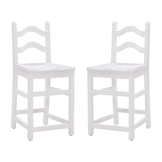 Linon Yates 2-pc. Counter Height Bar Stool