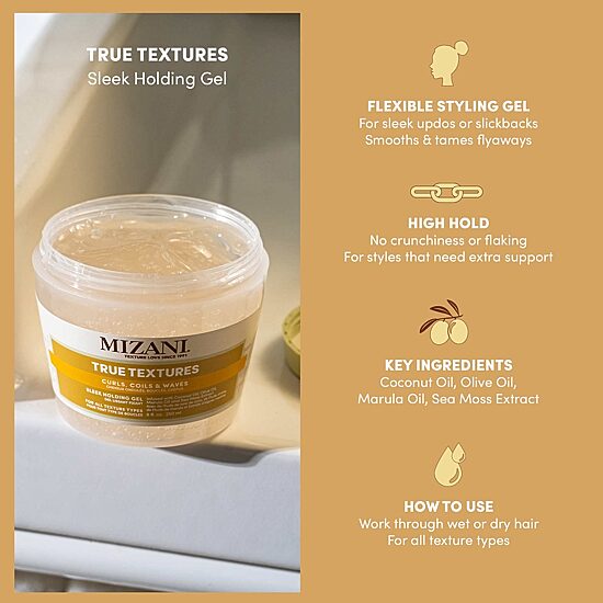 Mizani True Texture Heavy Gel Hair Gel 8 oz.