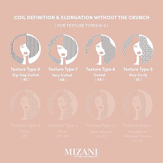 Mizani Curl Stretching Hair Cream 8 oz.