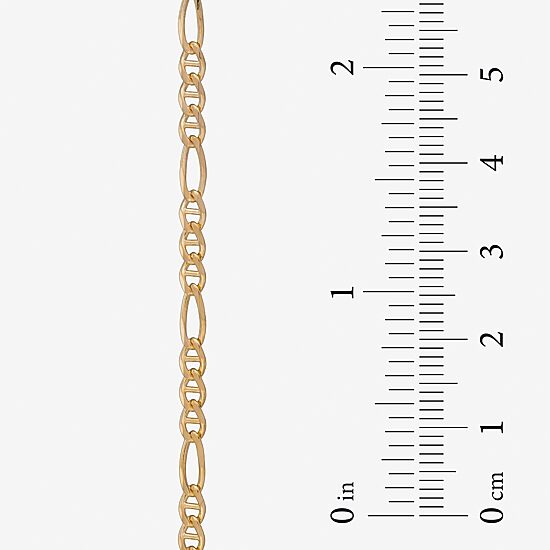 Made in Italy Unisex Adult 14K Gold 20 Inch Link Chain Necklace