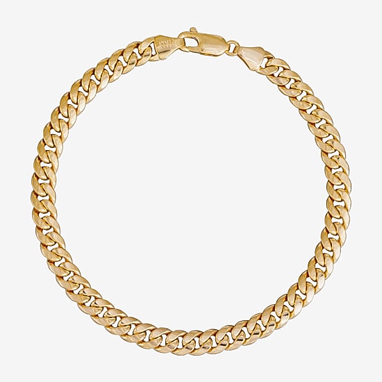 Made in Italy Unisex Adult 14K Gold 24 Inch Cuban Chain Necklace