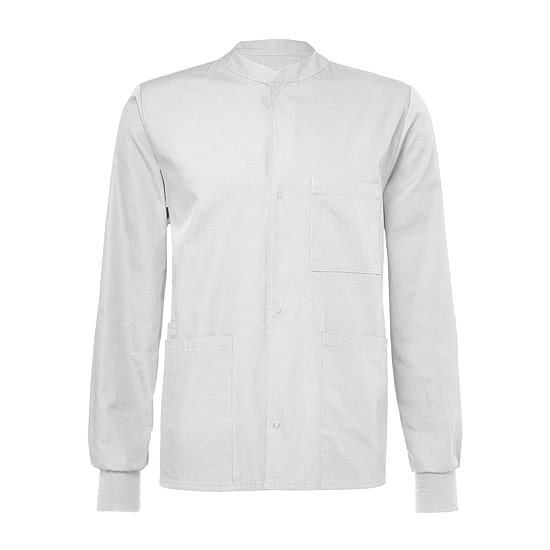 Fundamentals By White Swan 14780 3-Pocket Warm-Up Unisex Adult Plus Scrub Jackets