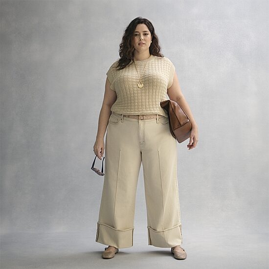 a.n.a Two Tone Hammered Womens 32 Inch Pendant Necklace