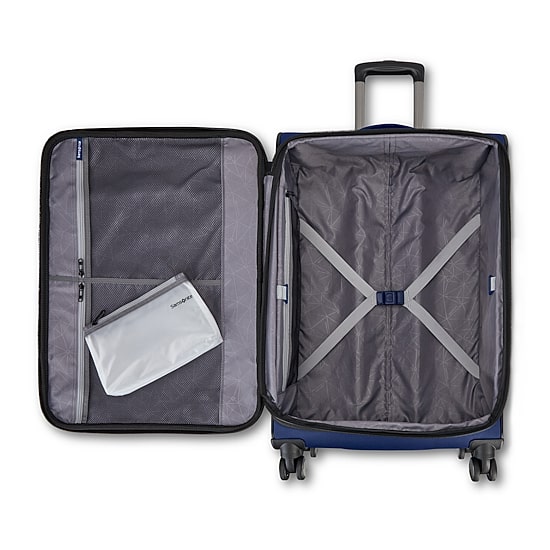 Samsonite Ascella 4.0 25 Inch Softside Expandable Checked Spinner Luggage