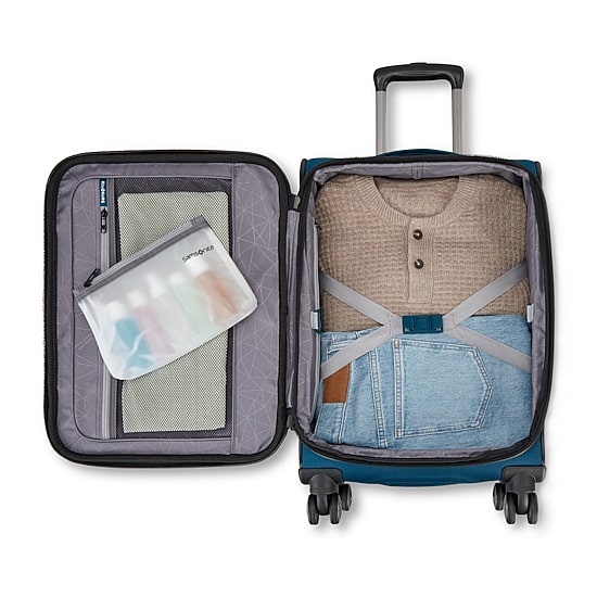 Samsonite Ascella 4.0 20 Inch Softside Expandable Carry-On Spinner Luggage