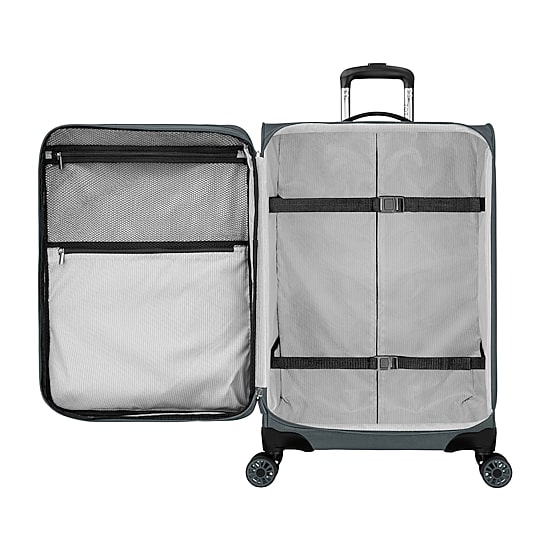Total Travelware Charleston 20 Inch Softside Expandable Lightweight Carry-On Spinner Luggage