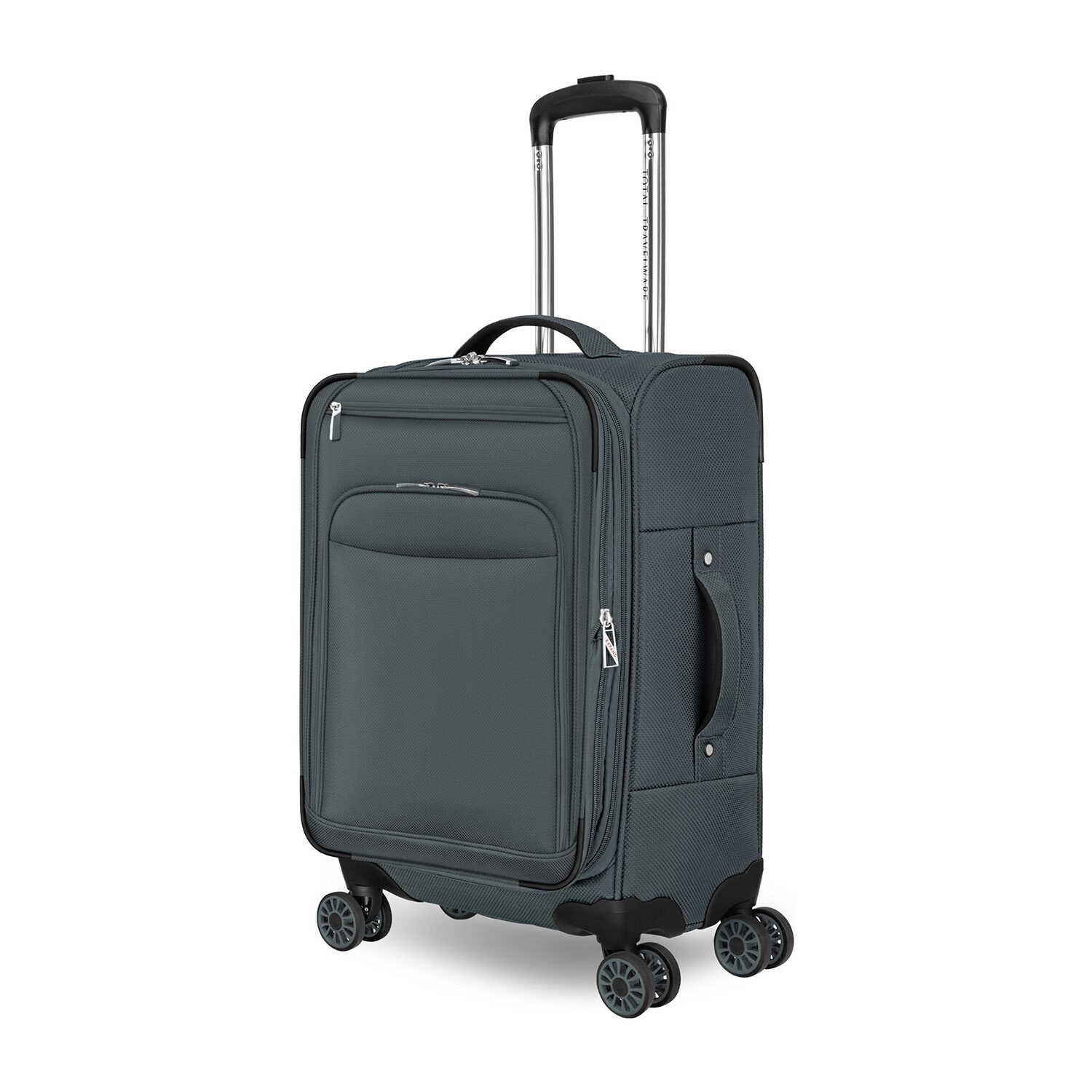 Total Travelware Charleston 20 Inch Softside Expandable Lightweight Carry-On Spinner Luggage