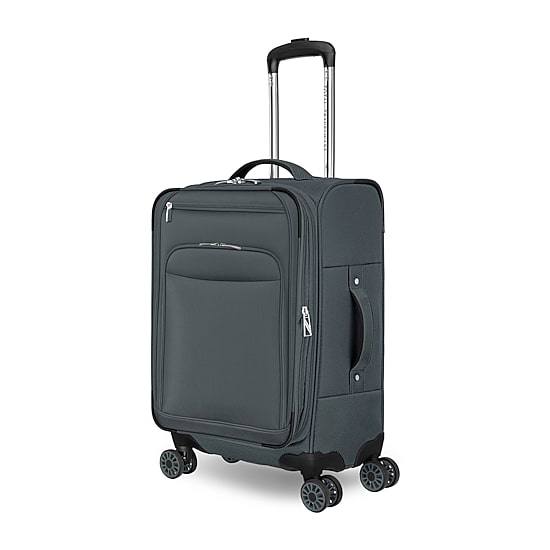 Total Travelware Charleston 20 Inch Softside Expandable Lightweight Carry-On Spinner Luggage