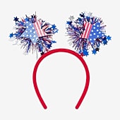 Mixit Patriotic Usa Flag Star Antlers Headband