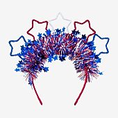 Mixit Patriotic Star Crown Headband