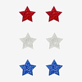 Mixit Patriotic Stud Womens Star 3 Pair Earring Set