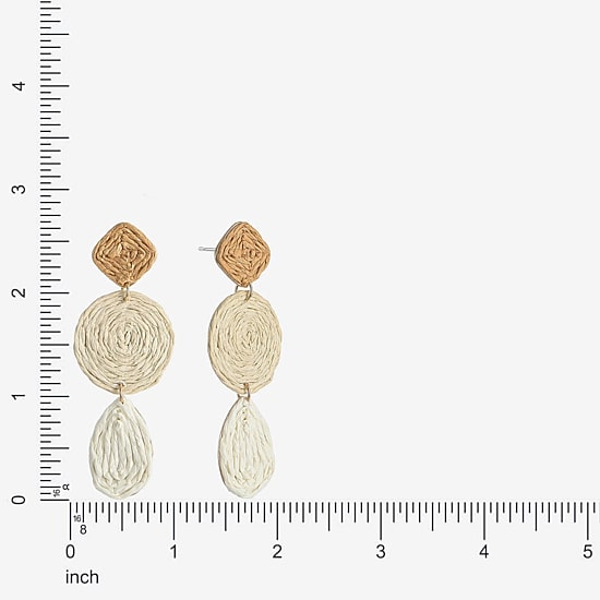 Liz Claiborne Womens Hypoallergenic Drop Earrings